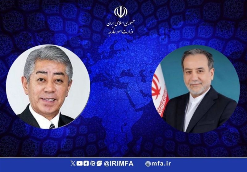 پیام تبریک عراقچی به همتای ژاپنی
