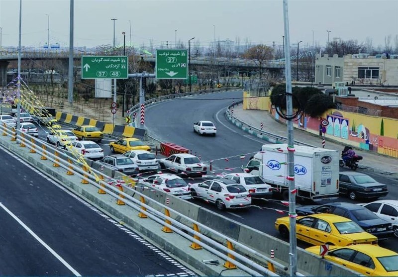 گره ترافیکی میدان بهمن باز شد
