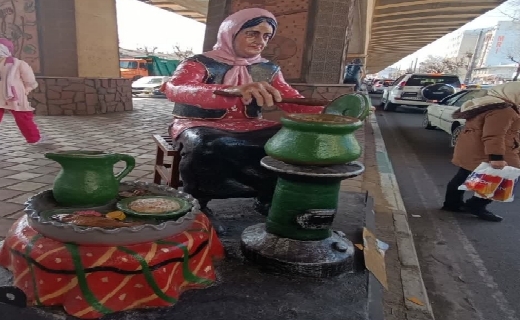 فضا سازی نوروزی در شهر رشت + عکس