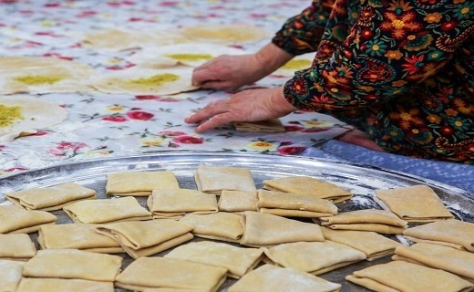 حلوای ضیابری، سوغات نوروزی گیلان + تصاویر