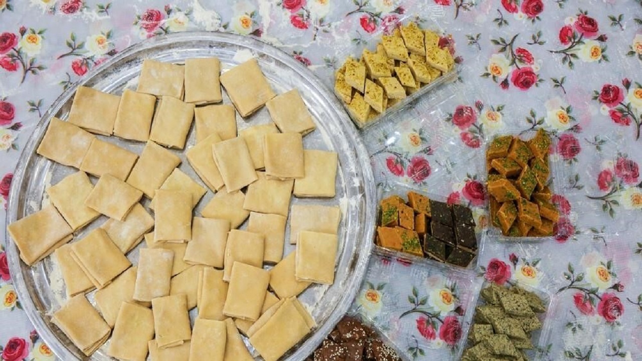 حلوای ضیابری، سوغات نوروزی گیلان + تصاویر