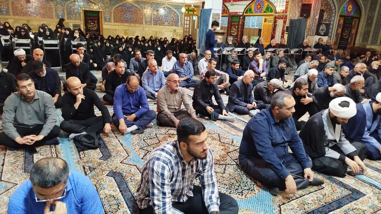 مراسم شهادت امام جعفر صادق (ع)در آستانه اشرفیه+ تصاویر