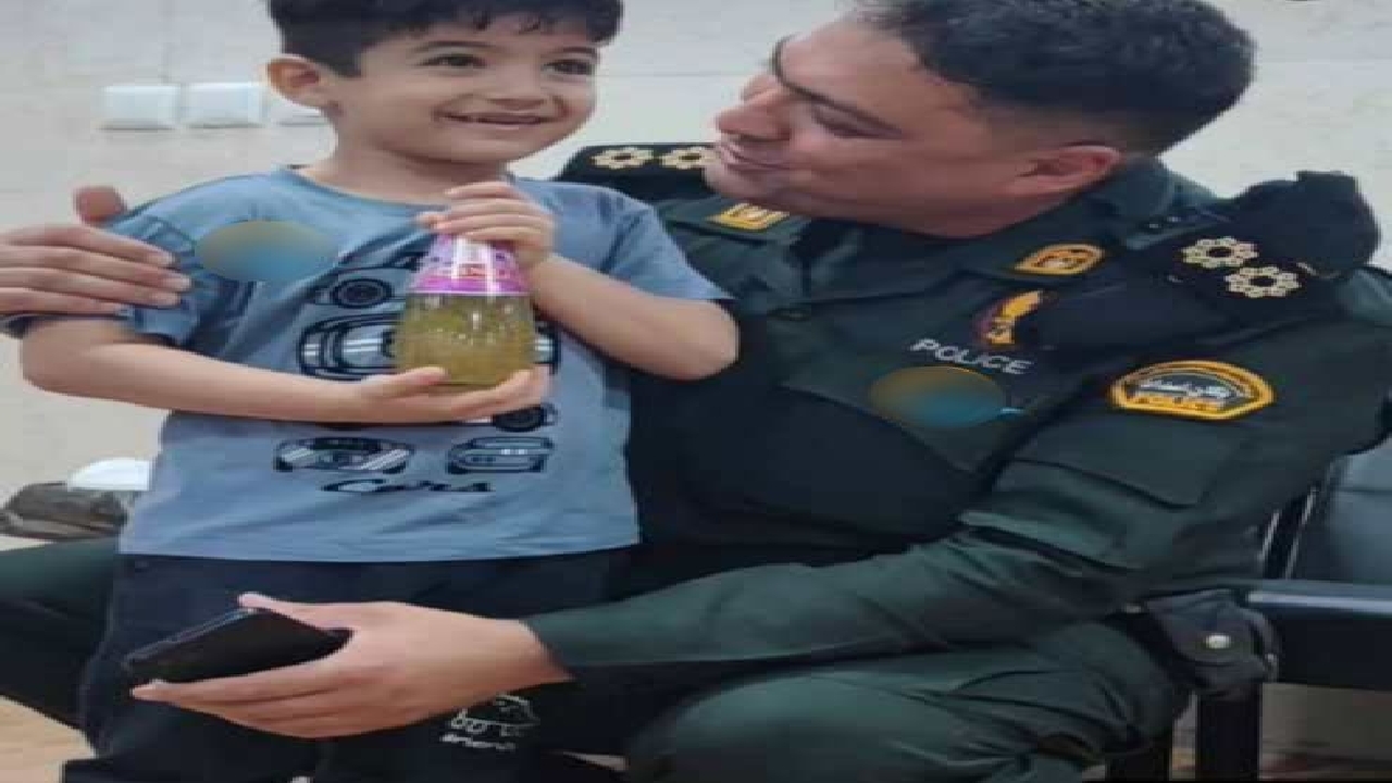کودک گمشده به آغوش مادر بازگشت
