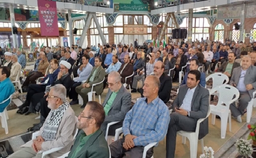 مراسم نکوداشت ۲۶۲ شهید عملیات بیت المقدس در گلزار شهدای رشت + تصاویر/ در حال ویرایش