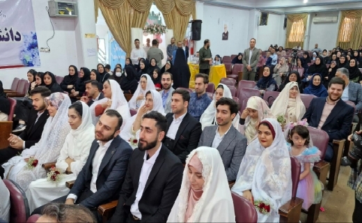 برپایی جشن وصال بیش از ۲۰۰ زوج گیلانی + عکس/ در حال ویرایش