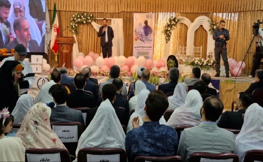 برپایی جشن وصال بیش از ۲۰۰ زوج گیلانی + عکس/ در حال ویرایش