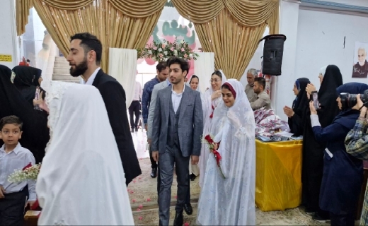 برپایی جشن وصال بیش از ۲۰۰ زوج گیلانی + عکس/ در حال ویرایش