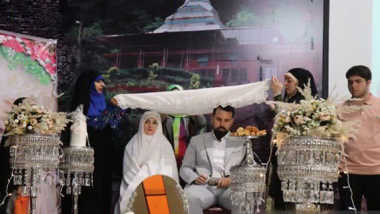 برپایی جشن وصال بیش از ۲۰۰ زوج در گیلان + تصاویر