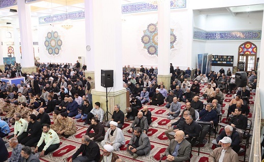 مراسم سی‌وششمین سالگرد ارتحال امام خمینی (ره) در مصلای رشت
