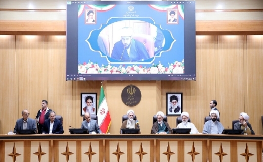 مراسم تکریم و معارفه مدیر حوزه علمیه گیلان