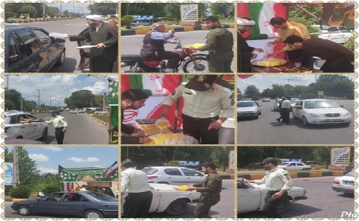 برپایی ایستگاه‌های صلواتی به مناسبت عملیات موفق بشارت فتح+ تصاویر