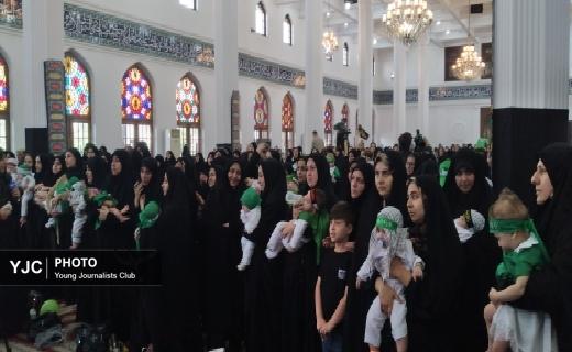 همایش شیرخوارگان حسینی در مصلی رشت + تصاویر