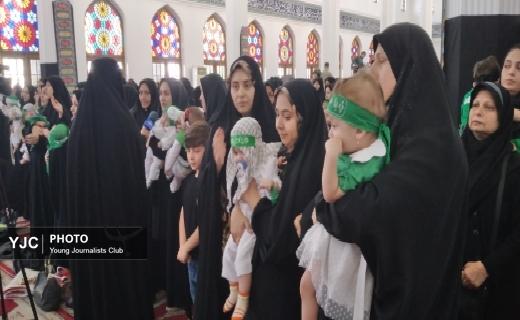 همایش شیرخوارگان حسینی در مصلی رشت + تصاویر