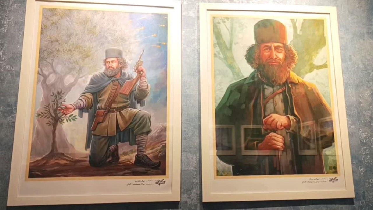 نمایشگاه «جنگل بارانی» در رشت + تصاویر