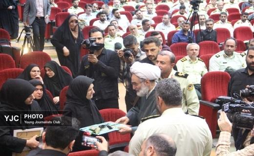 مراسم گرامیداشت شهدای اقتدار و امنیت پلیس گیلان + تصاویر