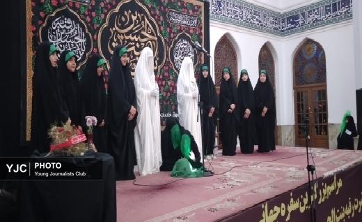 برپایی بزرگترین سفره جهانی حضرت رقیه(س) در رشت + تصاویر