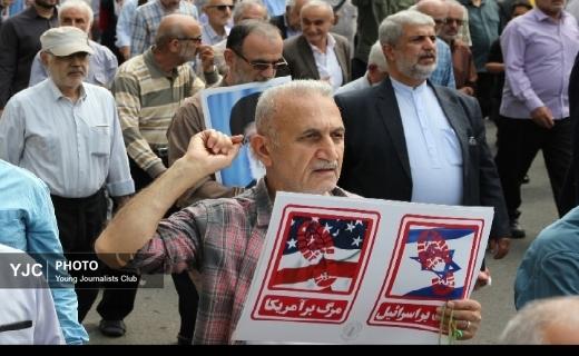 راهپیمایی جمعه های خشم و نصر نمازگزاران گیلانی+تصاویر