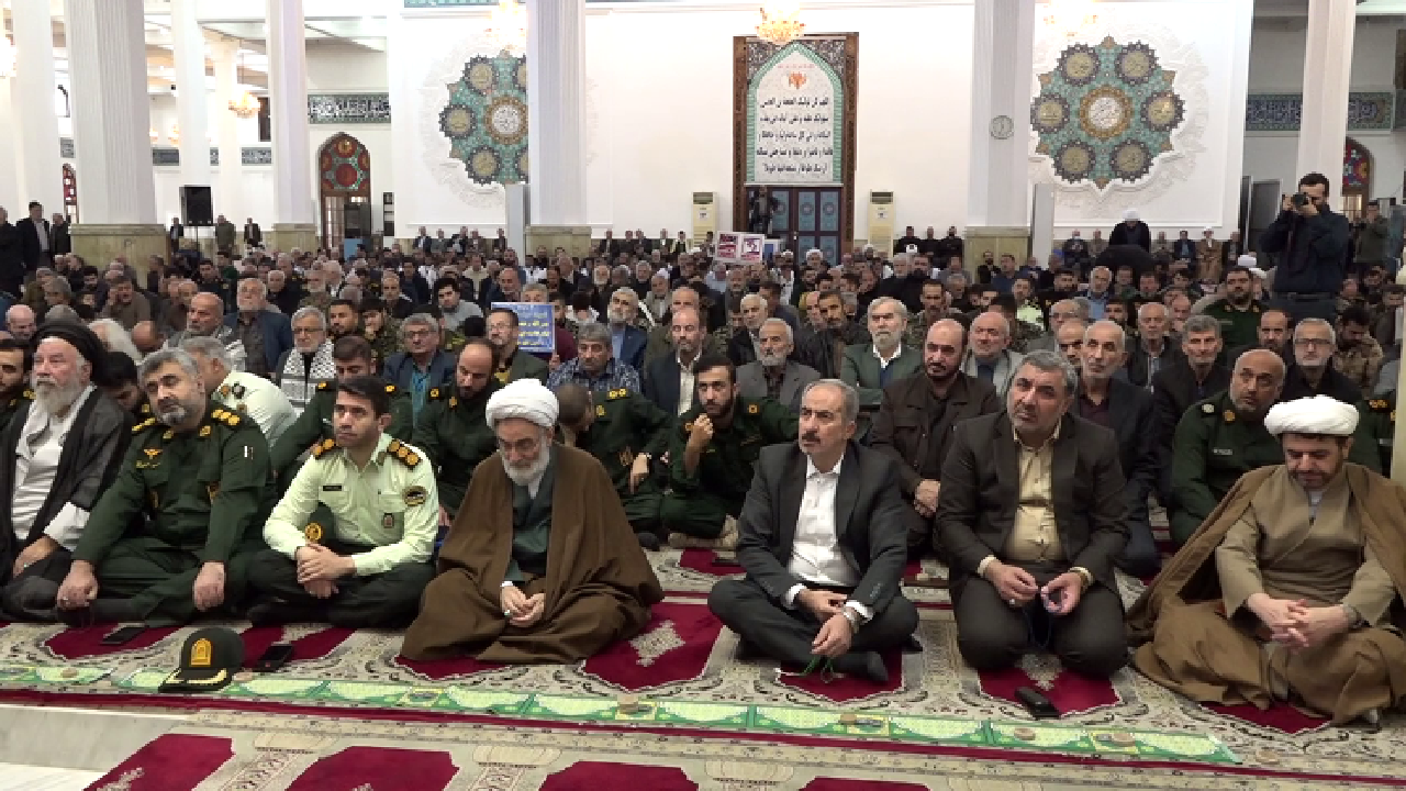 مراسم بزرگداشت نخستین سالگرد شهید سیدحسن نصرالله در رشت