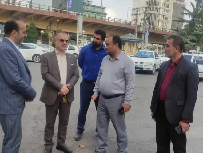 رئیس شورای شهر رشت از درمانگاه صابرین بازدید کرد
