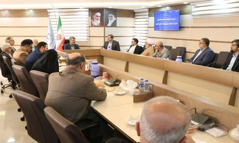 مراسم معارفه و تحلیف اعضای جدید هیأت منصفه مطبوعات گیلان برگزار شد مراسم معارفه و تحلیف اعضای جدید هیأت منصفه مطبوعات گیلان برگزار شد