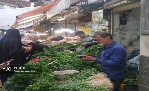 حال و هوای پاییزی بازار رشت + تصاویر