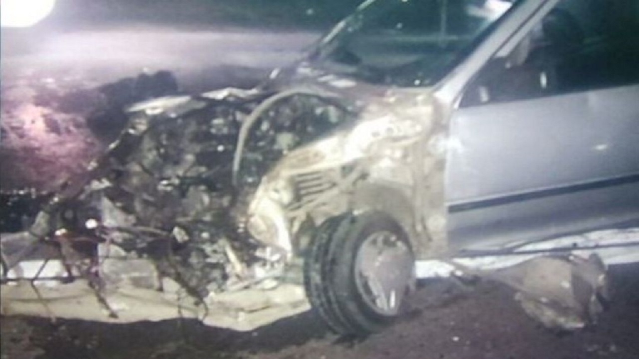 جان باختن راننده جوان در تصادف محور سنگر به سیاهکل