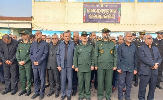 تشییع پیکر‌های پاک شهدای گمنام در رشت