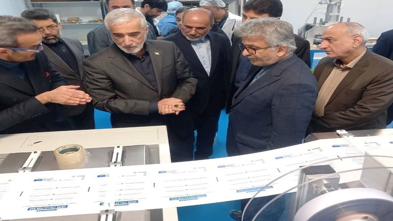 افتتاح خط تولید محصولات پزشکی در انزلی