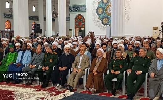 بزرگداشت شهید میرزا کوچک جنگلی و شهدای روحانی در رشت + تصاویر