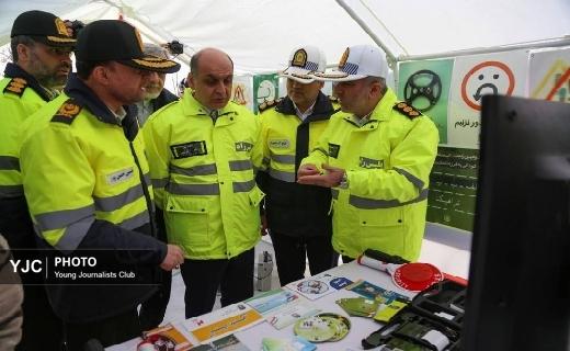 رزمایش طرح زمستانی پلیس راه در گیلان + تصاویر