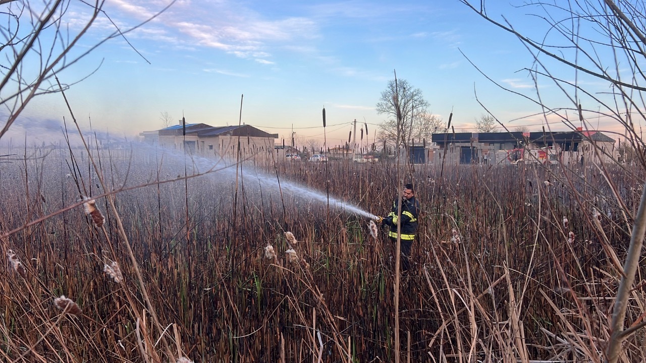 وزش باد گرم و آتش‌سوزی عرصه‌های طبیعی در گیلان