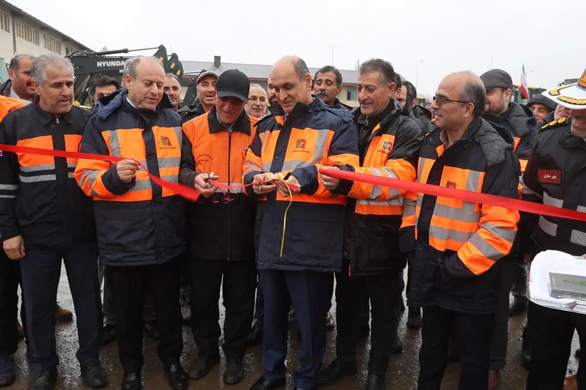 ۳۲ دستگاه ماشین‌آلات سنگین راهداری به ناوگان حمل‌ونقل جاده‌ای گیلان افزوده شد