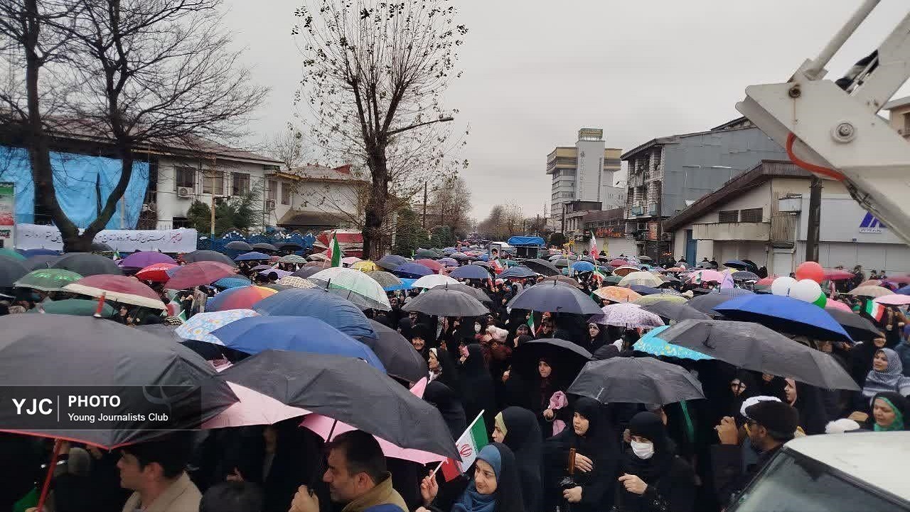 چهل و هفتمین جشن پیروزی انقلاب اسلامی در گیلان + تصاویر
