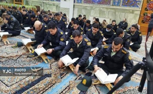 محافل انس با قرآن در حرم سلطان سید جلال‌الدین اشرف +تصاویر