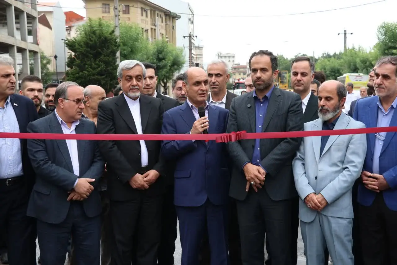 تقاطع غیرهمسطح آیتالله رودباری پس از ۱۵ ماه به بهرهبرداری رسید تقاطع غیرهمسطح آیتالله رودباری پس از ۱۵ ماه به بهرهبرداری رسید