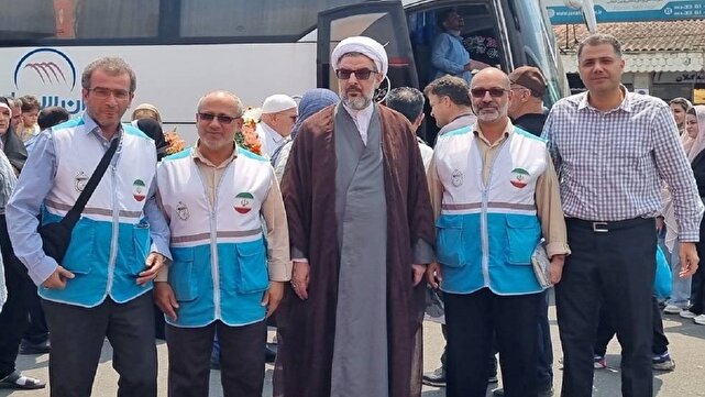 بازگشت نخستین گروه از حجاج استان گیلان به میهن اسلامی بازگشت نخستین گروه از حجاج استان گیلان به میهن اسلامی
