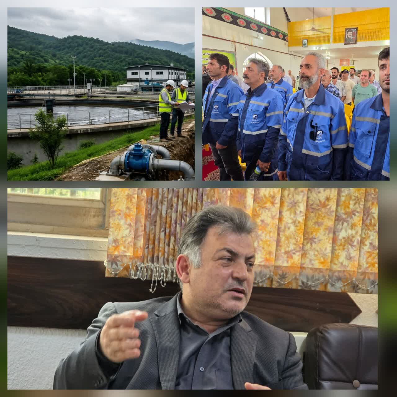 مدیرعامل آبفای گیلان:اختصاص 3 همت اعتبار برای شتاب‌بخشی به پروژه‌های فاضلاب گیلان