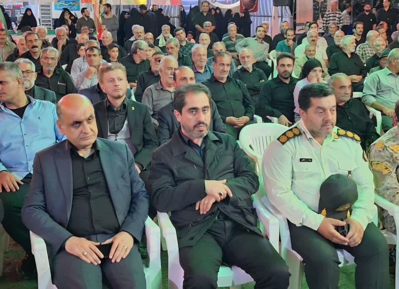 استاندار گیلان در اجتماع «قرار شبانه» مردم لوشان: ایران مقتدر؛ ثمره رهبری، مقاومت و حضور مردم است