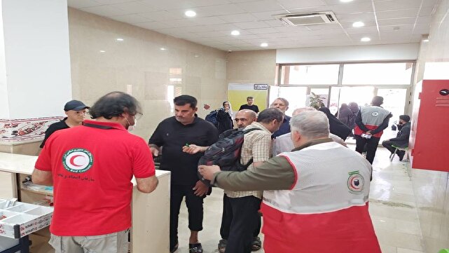افزایش خدمت‌رسانی درمانگاه هلال‌احمر گیلان در نجف اشرف