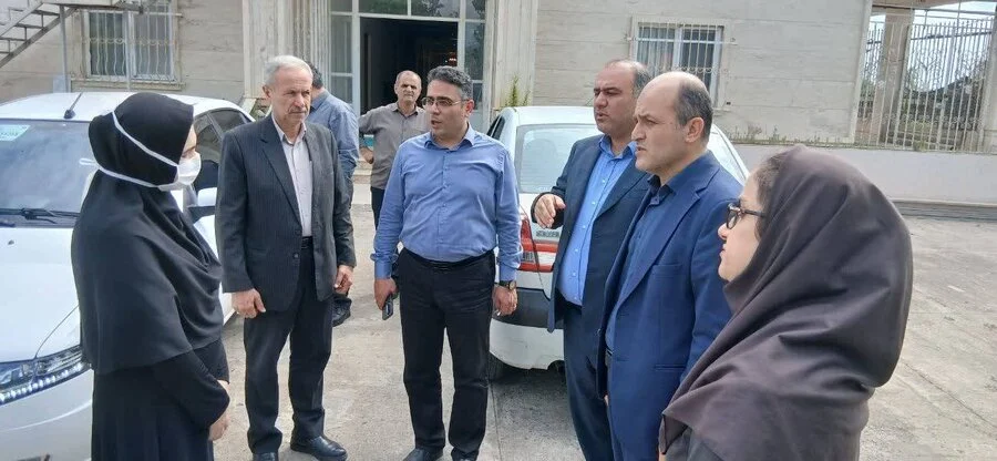 بازدید مدیرکل بهزیستی گیلان از مرکز در حال ساخت سالمندان و ایتام لنگرود