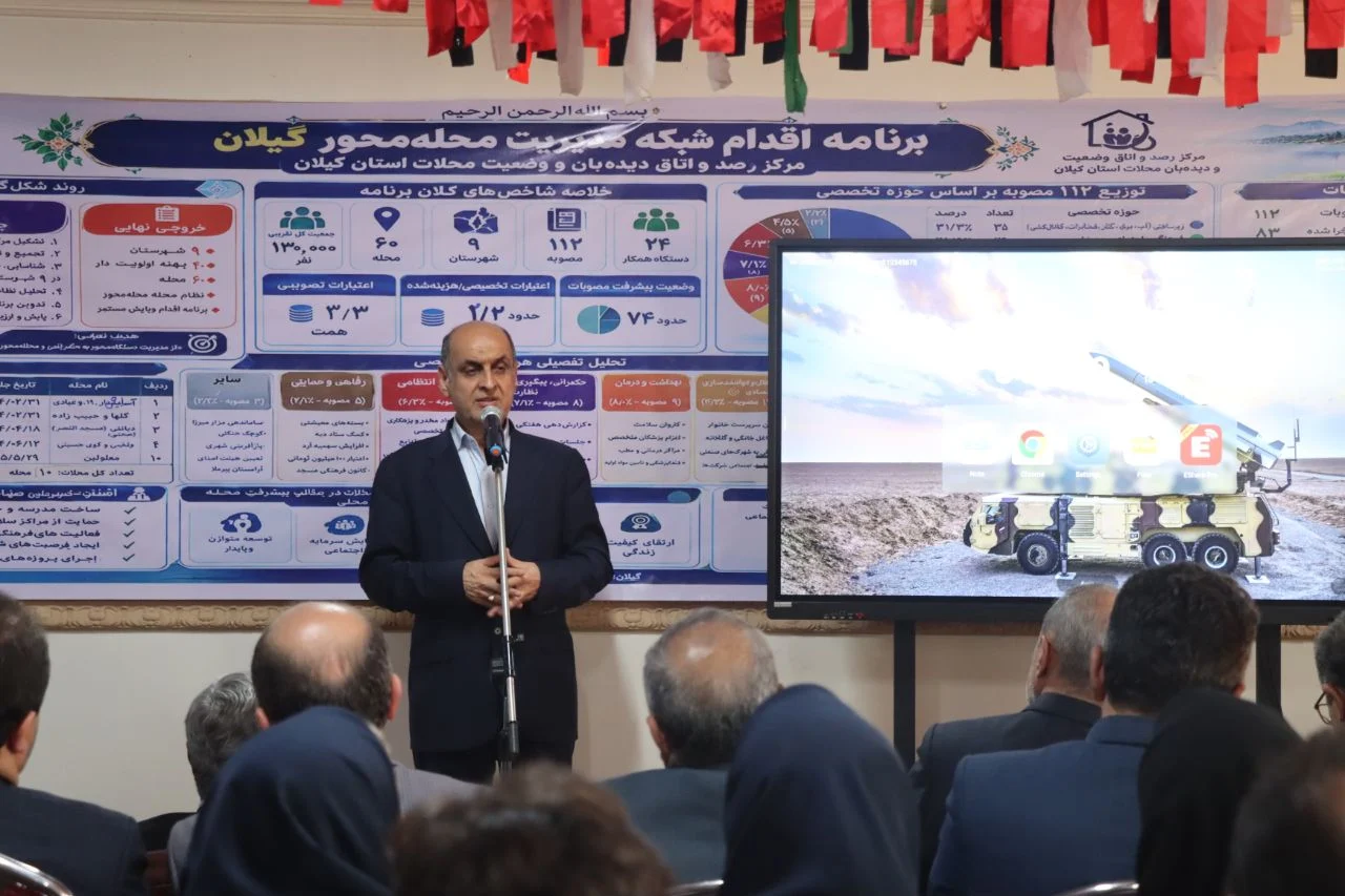 حق‌شناس: حدود ۶۰ محله کم‌برخوردار گیلان در انتظار اقدام هستند